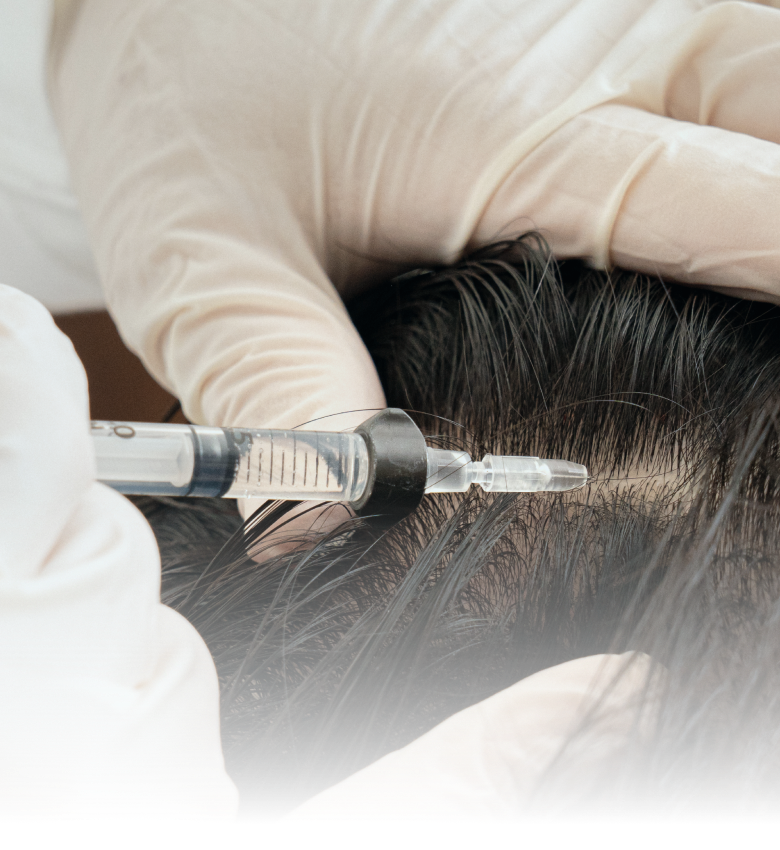 治療している様子