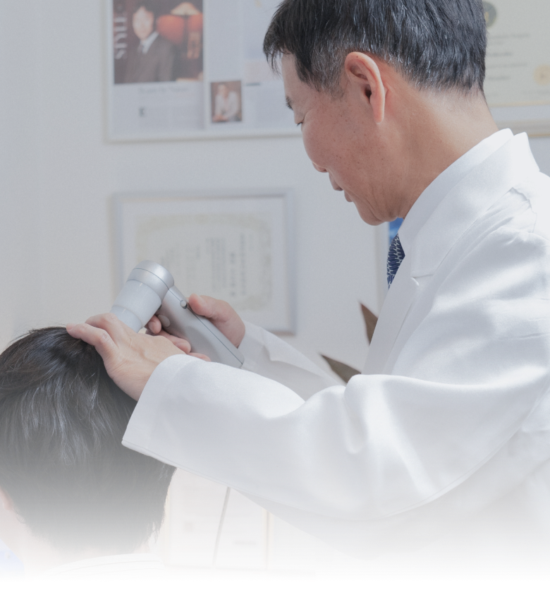 治療している様子