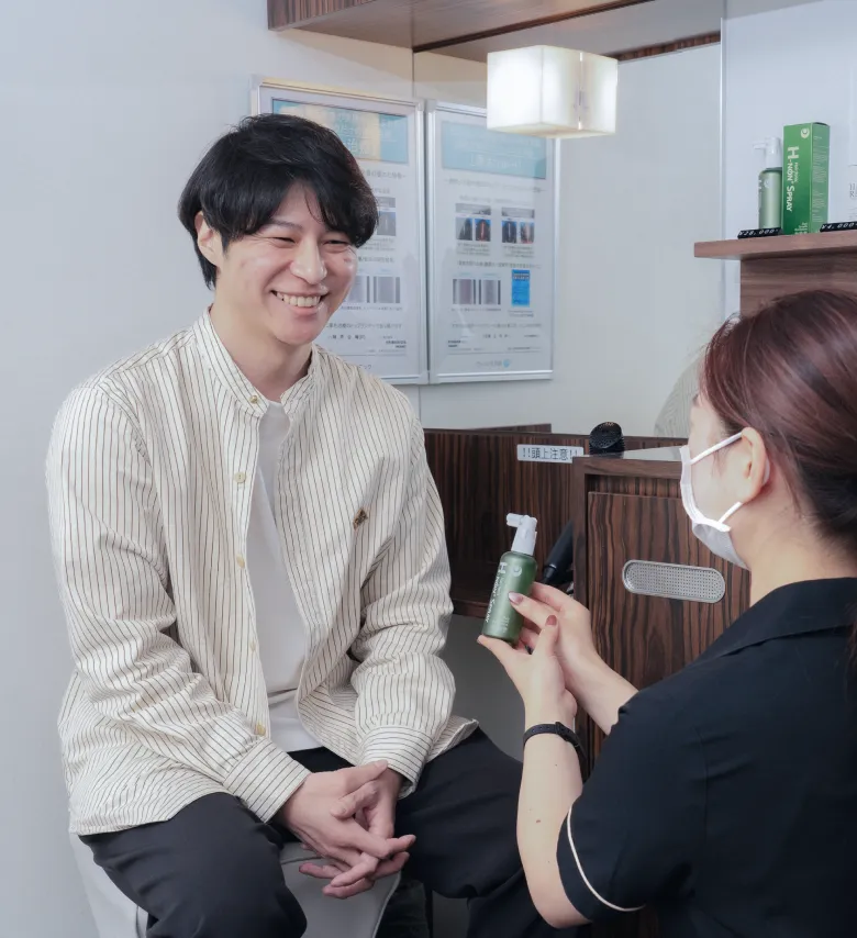 カウンセリングの様子