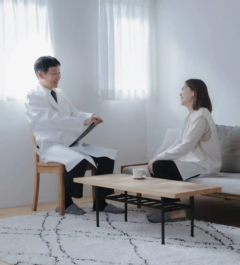 カウンセリングの様子